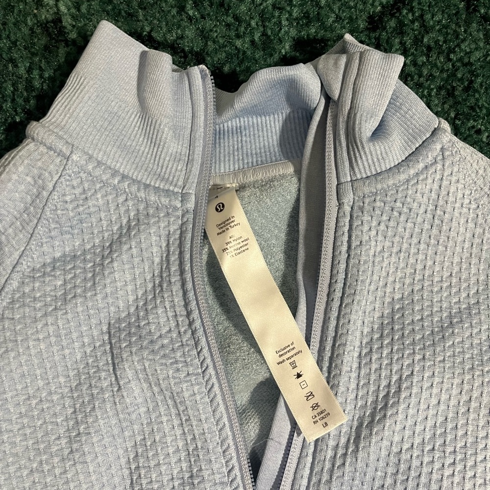 Light blue lululemon jacket
